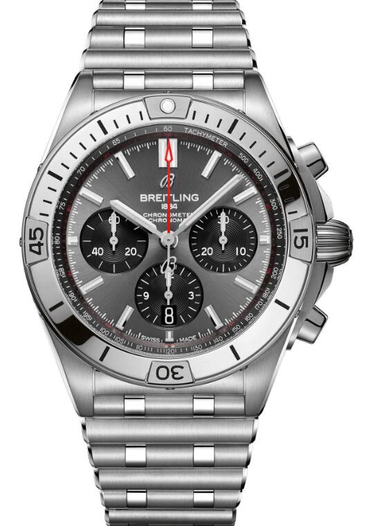 Review Breitling Chronomat B01 42 Replica Watch AB01348A1B1A1 - Click Image to Close